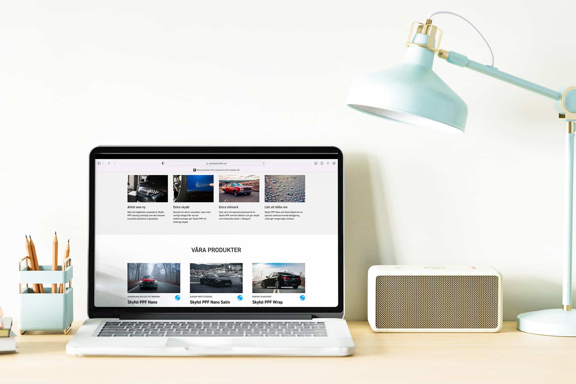 webbdesign automotive film sweden webb hemsida 2